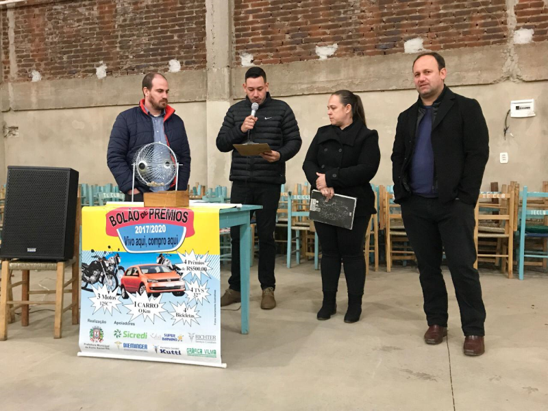 REALIZADO 2º SORTEIO TRIMESTRAL DO BOLÃO DE PRÊMIOS 